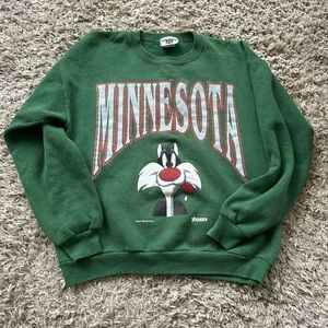 Vintage Warner Bros/Lee Sylvester The Cat Sweatshirt, Sz L